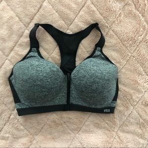 Victoria’s Secret VSX front zip sports bra